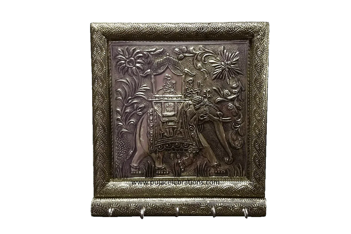 Embossed Keyholder - Puja Celebrations