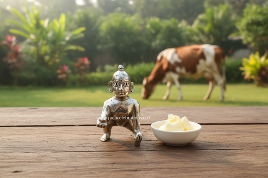 Brass Ladoo Gopal