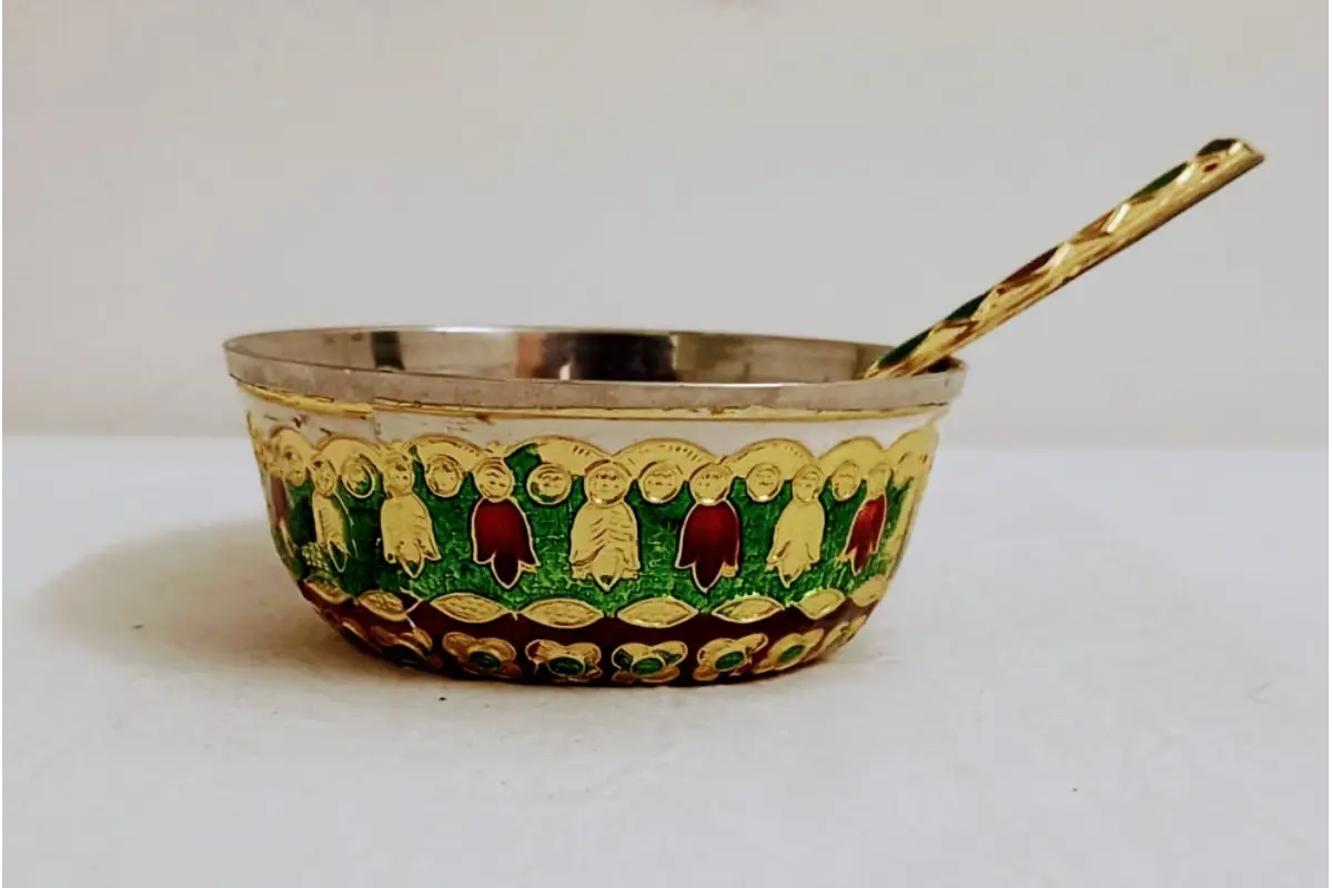 Meenakari Divine Bhog Set