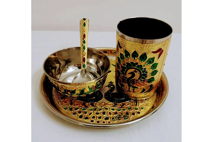 Meenakari Divine Bhog Set