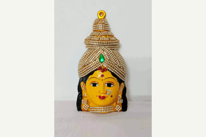 Lakshmi Amman Devi Decorated Face