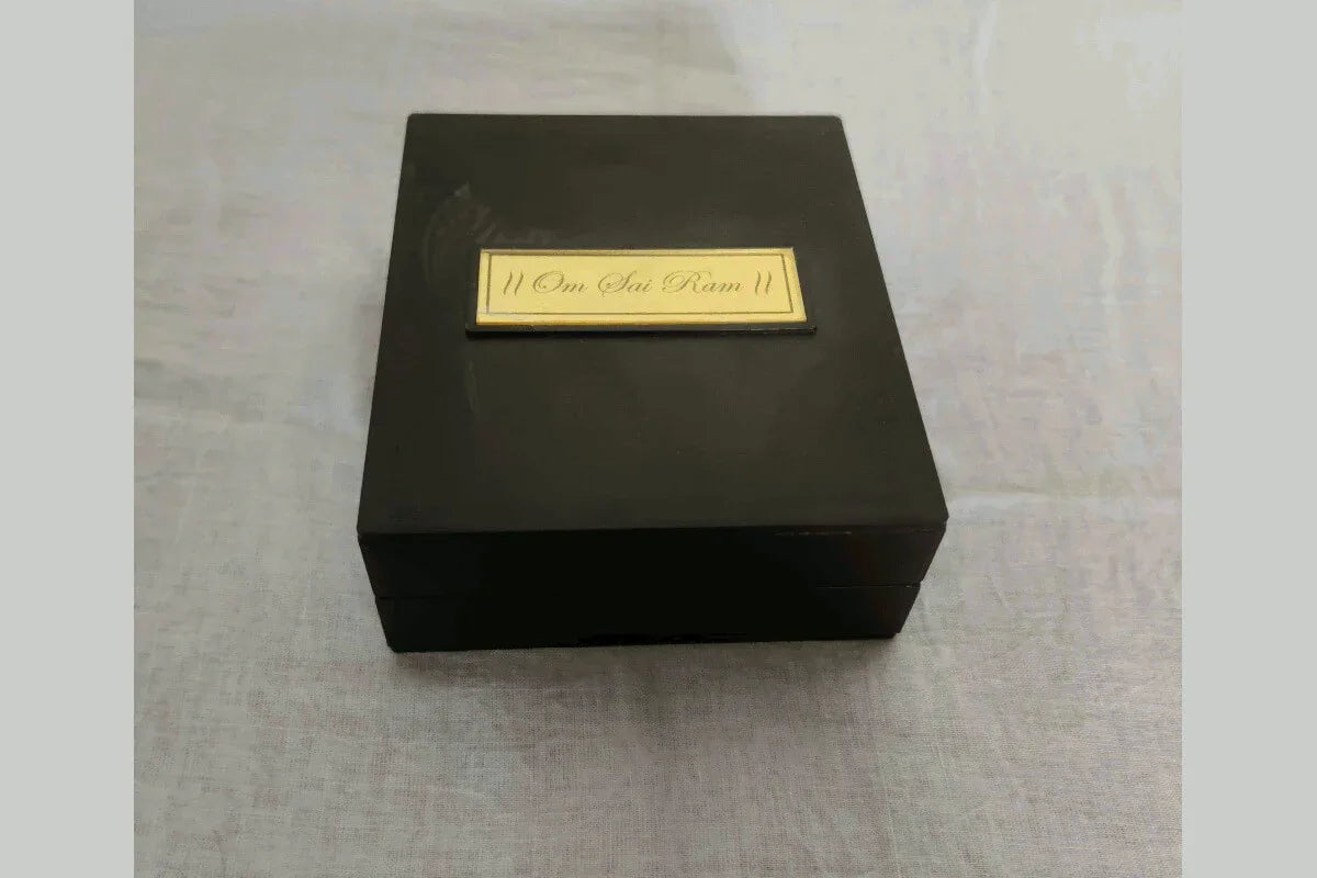 Shridi Saibaba Charan Paduka Box - Puja Celebrations