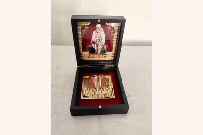 Shridi Saibaba Charan Paduka Box - Puja Celebrations