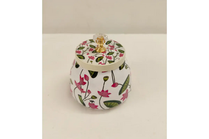 Pichwai Print Gift Jar