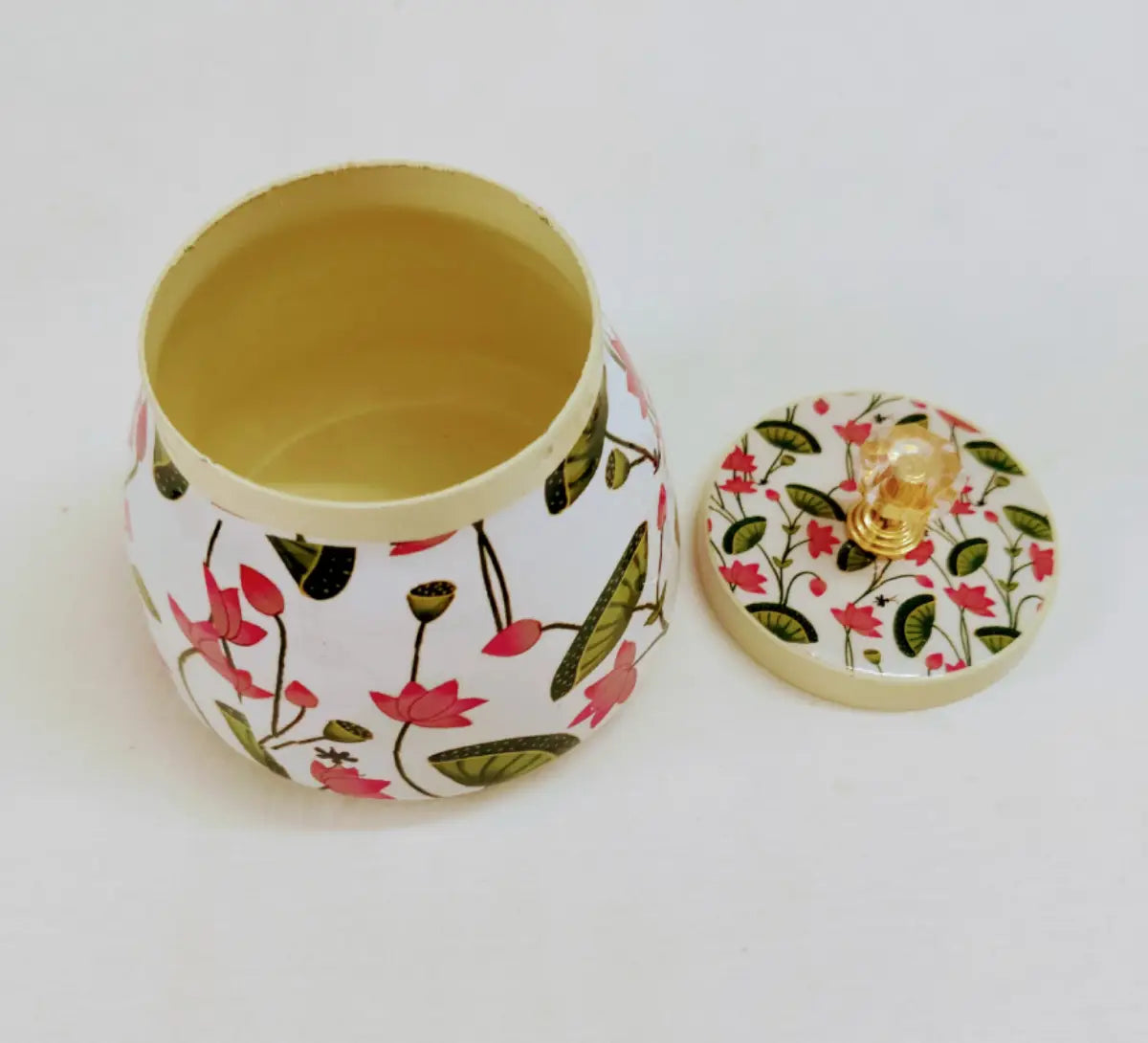 Pichwai Print Gift Jar