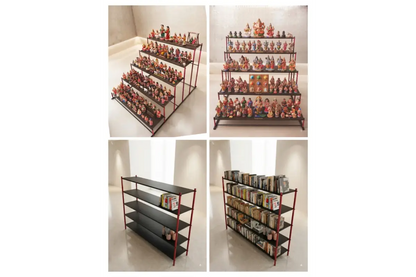 Premium steel multipurpose Golu Padi with tiered doll display steps