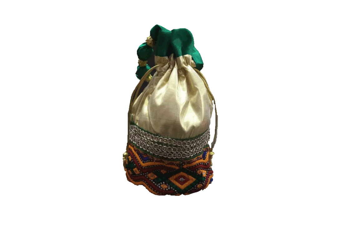 Round Base Handcrafted Women's Potli