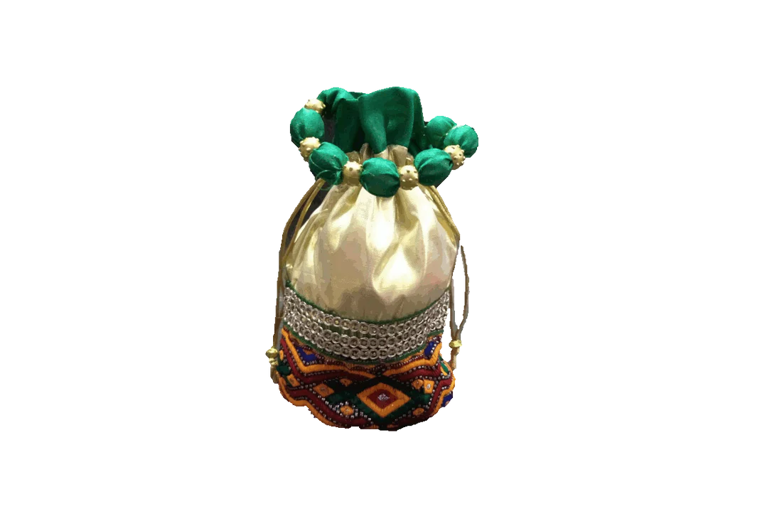 Round Base Handcrafted Women's Potli