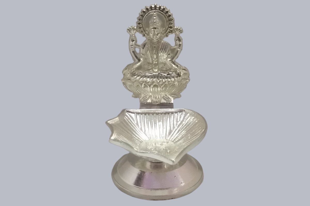 Shankh Lakshmi Diya Silver, return gifts for wedding