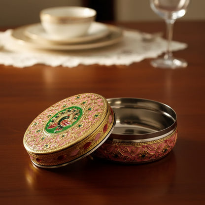 Meenakari Steel Box - Wholesale Return Gifts Online India