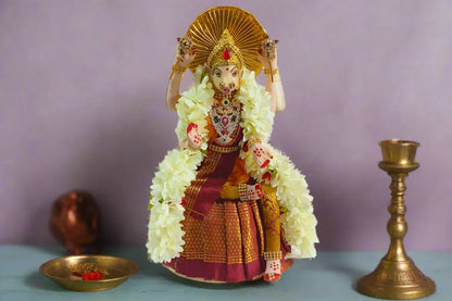 Handcrafted decorated Varahi Amman Devi doll for Navaratri Golu display by Puja Celebrations - Puja Celebrations
