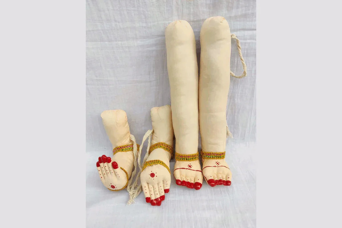 traditional Hastham Padham hands and legs