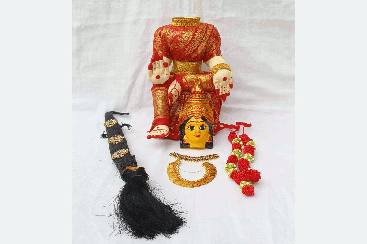 Complete Varalakshmi Pooja Decoration Set - Puja Celebrations
