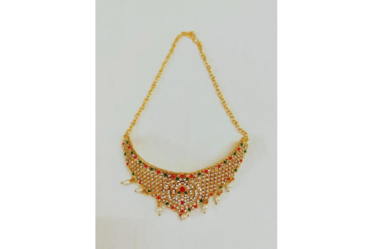 Temple jewelry necklace for festivals