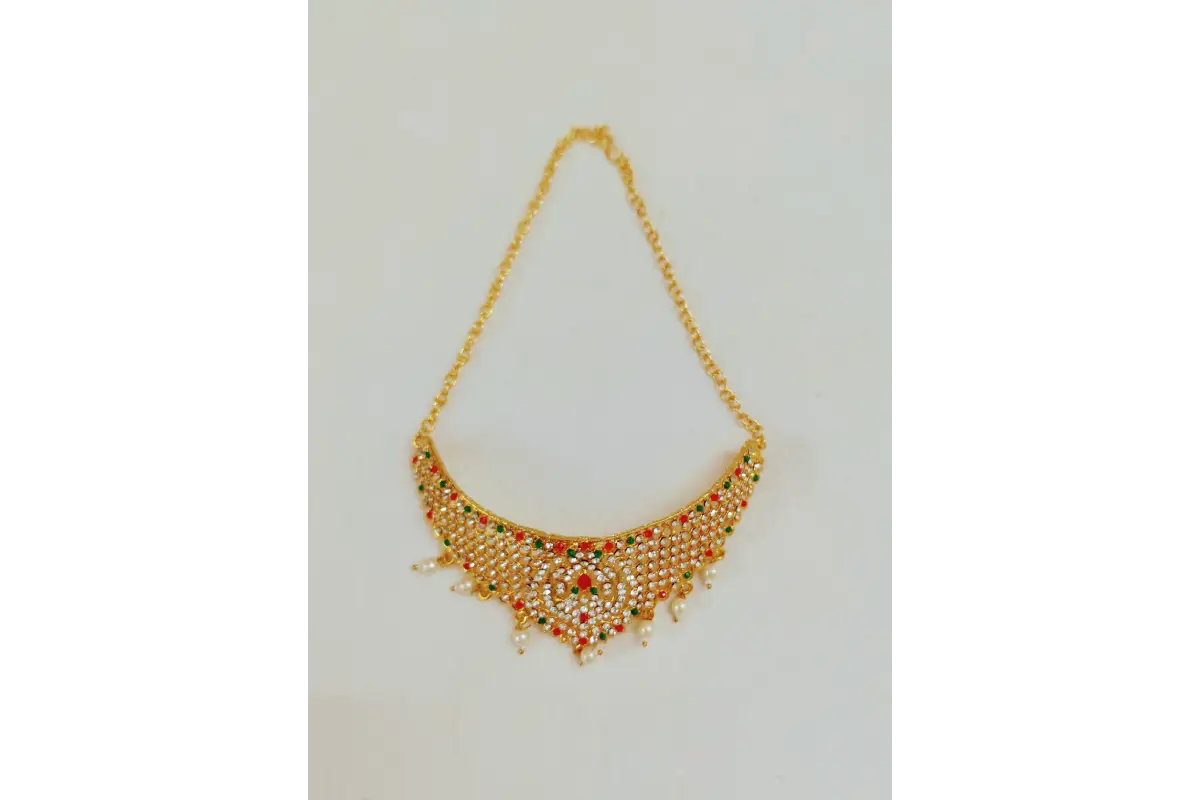 Baby shower puja jewelry necklace