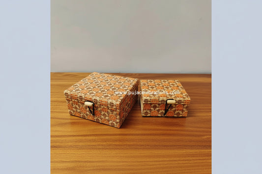 Wooden Box Set - Puja Celebrations