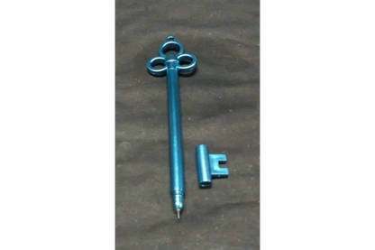 Creative Golden Key Shaped Stationery Gel Pen - Puja Celebrations