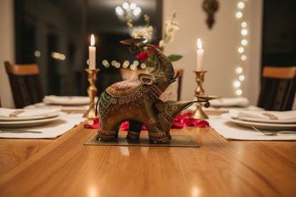 Elephant T-Light Candle Holder