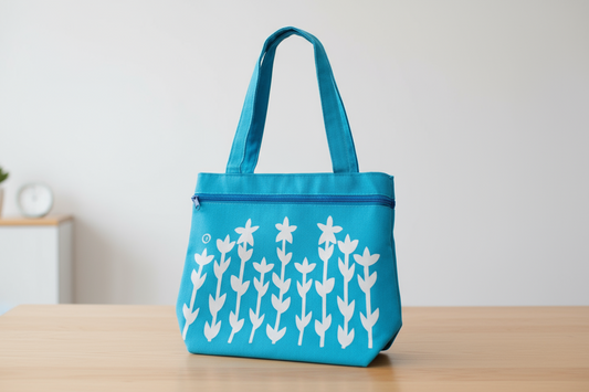Flower Design Handbag