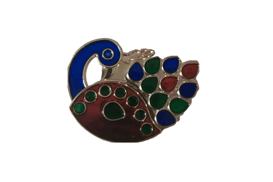 Stone Peacock Kumkum