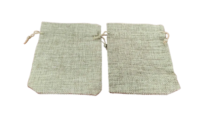 Jute Plain Potli 5x4 - Puja Celebrations